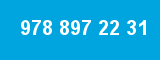 978 897 22 31 978 897 22 31